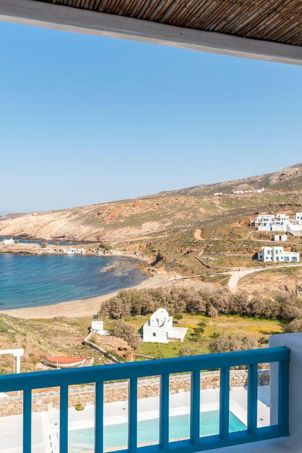 הוילה Merchia Beach Wild View Mykonos מראה חיצוני תמונה