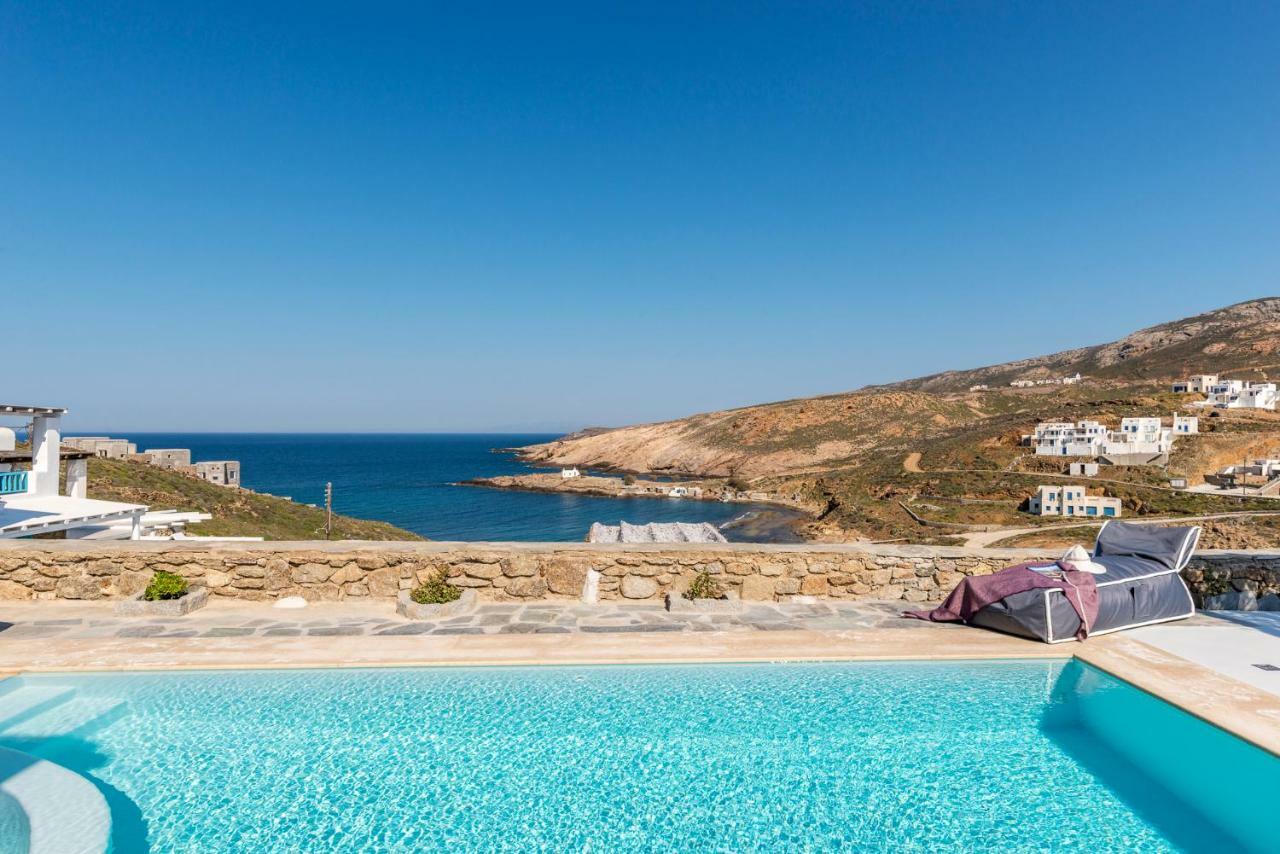 הוילה Merchia Beach Wild View Mykonos מראה חיצוני תמונה
