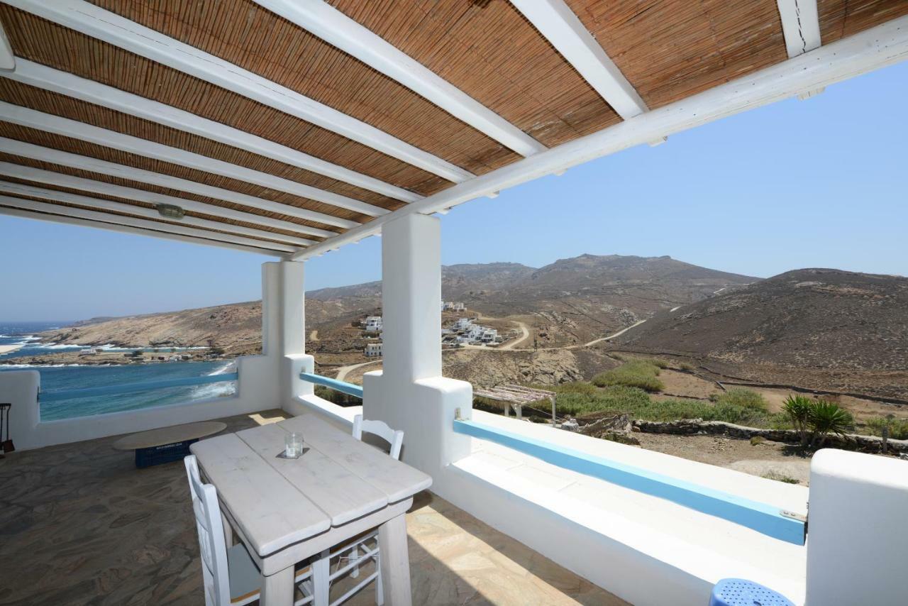 הוילה Merchia Beach Wild View Mykonos מראה חיצוני תמונה