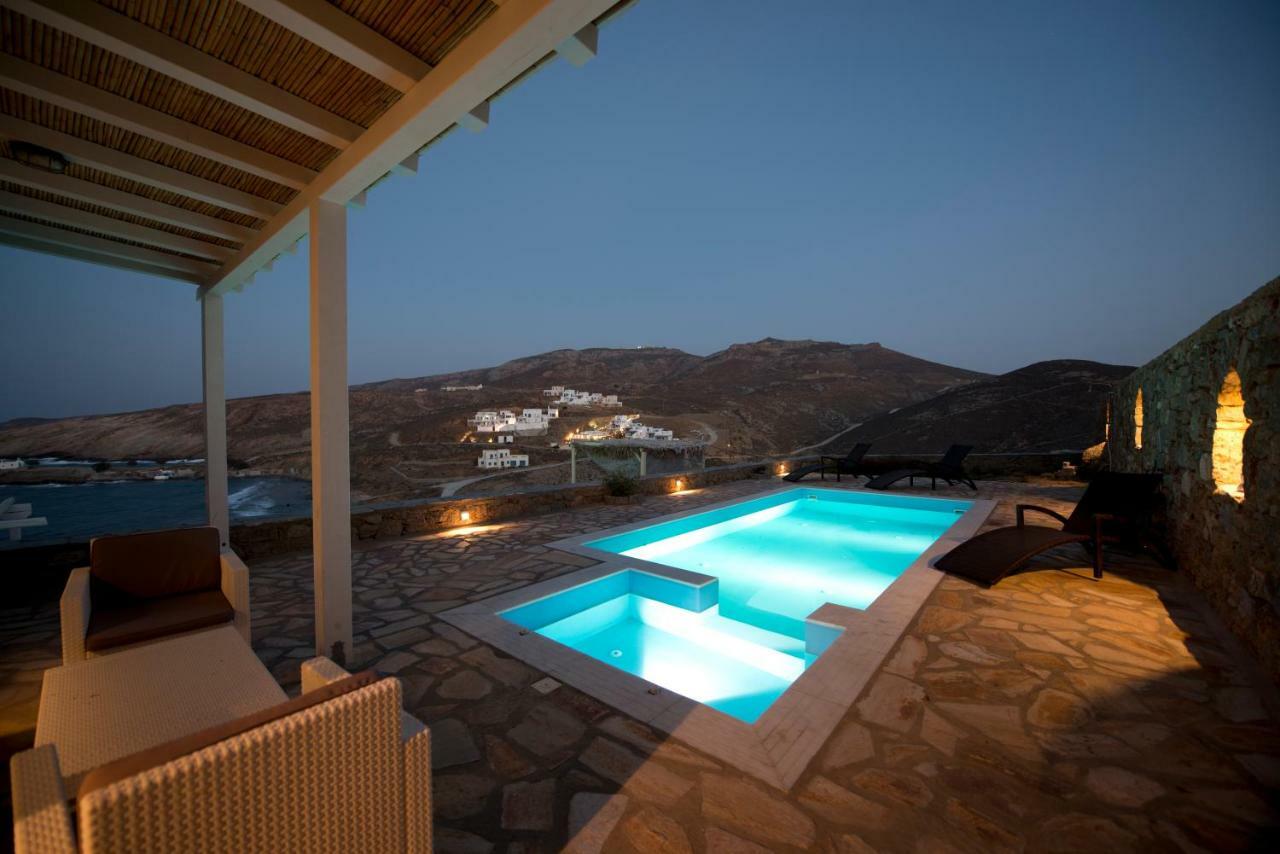 הוילה Merchia Beach Wild View Mykonos מראה חיצוני תמונה