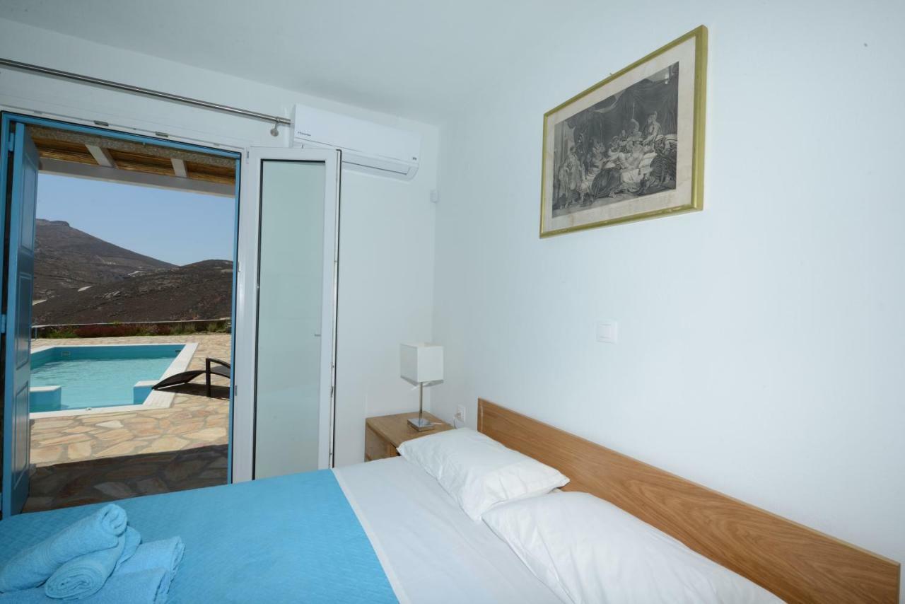 הוילה Merchia Beach Wild View Mykonos מראה חיצוני תמונה