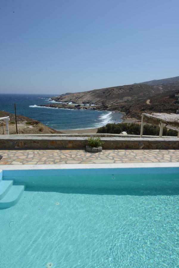 הוילה Merchia Beach Wild View Mykonos מראה חיצוני תמונה