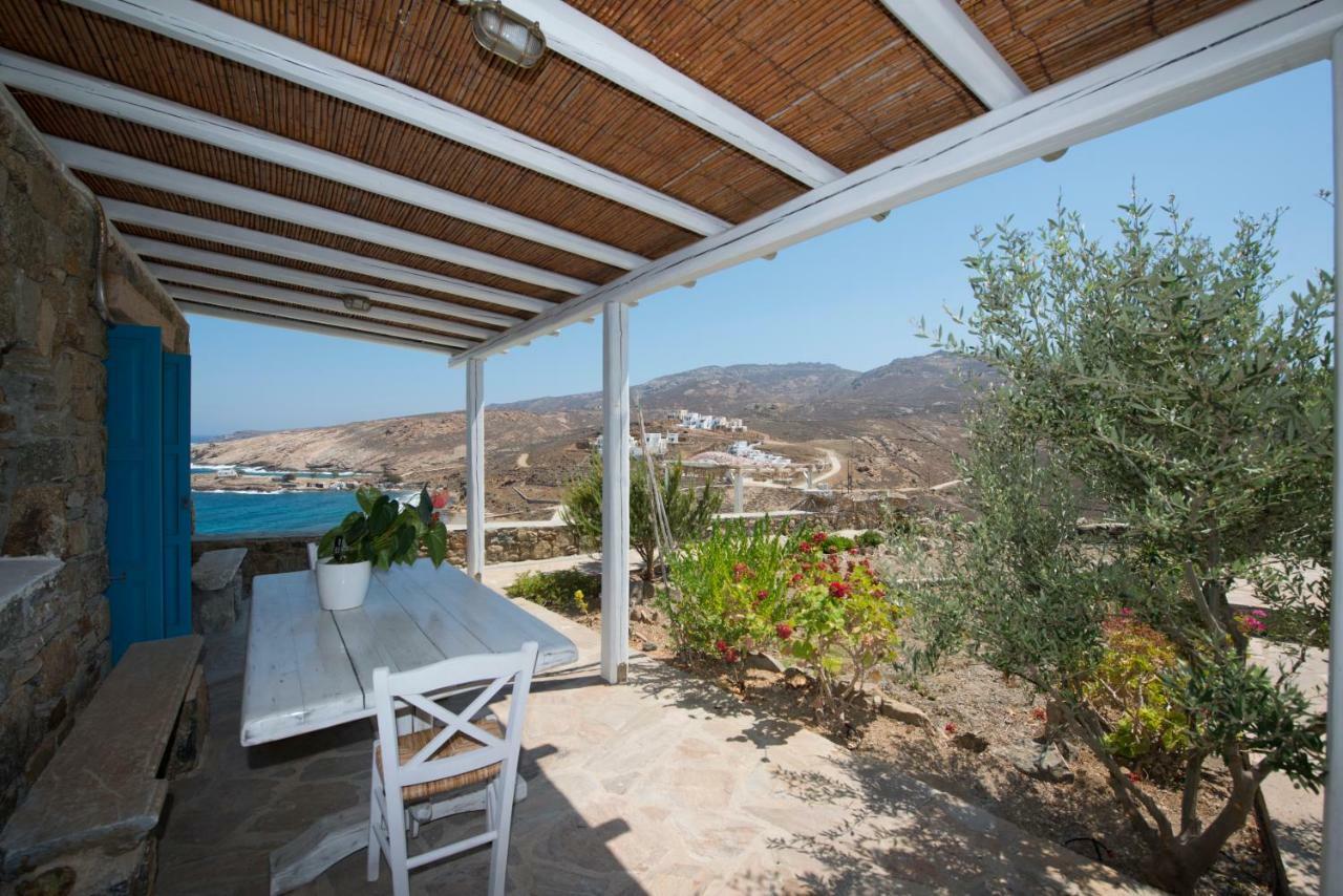 הוילה Merchia Beach Wild View Mykonos מראה חיצוני תמונה