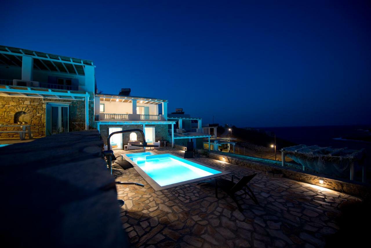 הוילה Merchia Beach Wild View Mykonos מראה חיצוני תמונה